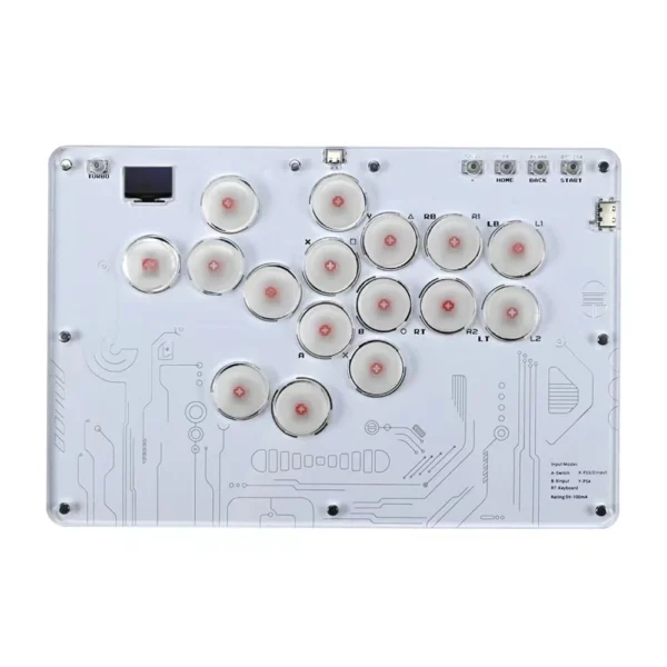 HS-JOY100 Arcade Stick 16Keys All Button Controller Street Fight For PC/PS3/PS4/Switch/Steam - Image 2
