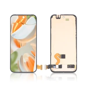 10A Pull Out A Grade Replacement LCD Screen Display Touch and Digitizer Assembly For Google Pixel 9 Pro Black With Frame