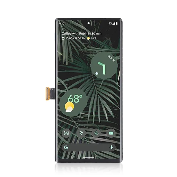 Pull Out A Grade Replacement LCD Screen Display Touch and Digitizer Assembly For Google Pixel 6 Pro Black - No Frame - Image 2