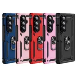 Slim Shockproof Ring Armor Stand Phone Case for Samsung Galaxy Z Fold 7 (F966B)