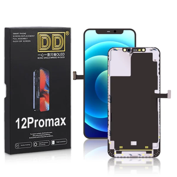 Soft OLED iPhone 12 Pro Max Display and Touch Screen Digitizer Assembly - Image 1
