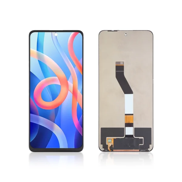Replacement LCD Screen Display Touch and Digitizer Assembly for Xiaomi Redmi Note 11 5G Black - No Frame - Image 1