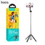 2A HOCO K18 Wave Four Leg Wireless Selfie Stick With Tripod