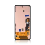 3C Pull Out A Grade Replacement LCD Screen Display Touch and Digitizer Assembly For Google Pixel 6A Black With Frame