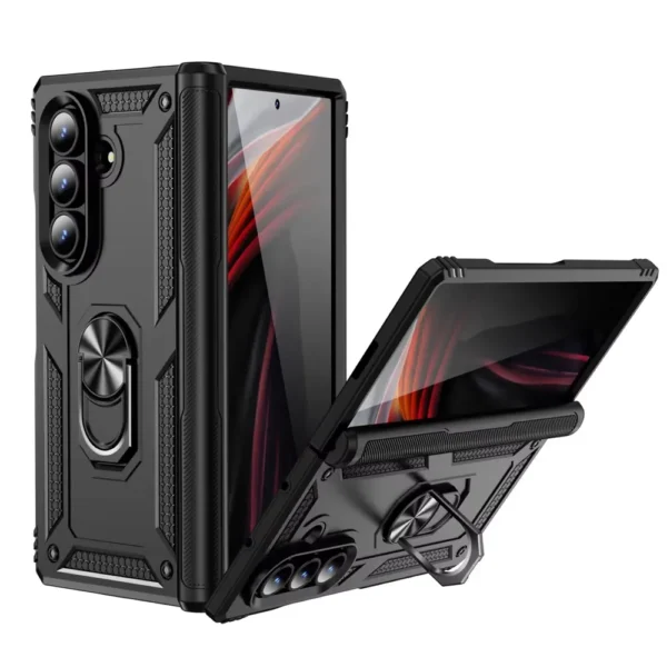 3C Ring Armor Case Samsung Galaxy Z Fold 7 Black