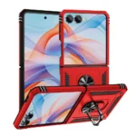 4D Ring Armor Case Samsung Galaxy Z Flip 7 Red