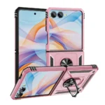 4E Ring Armor Case Samsung Galaxy Z Flip 7 Rose Gold