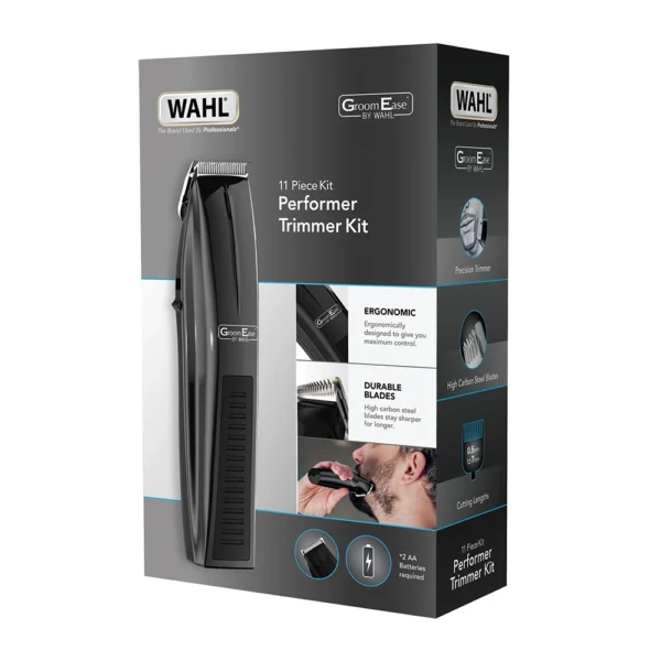 Wahl 5537-6217 GroomEase 11 Piece Kit Performer Trimmer for Men - Image 1