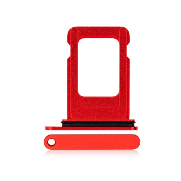 6D Replacement Sim Tray For iPhone 12 Red