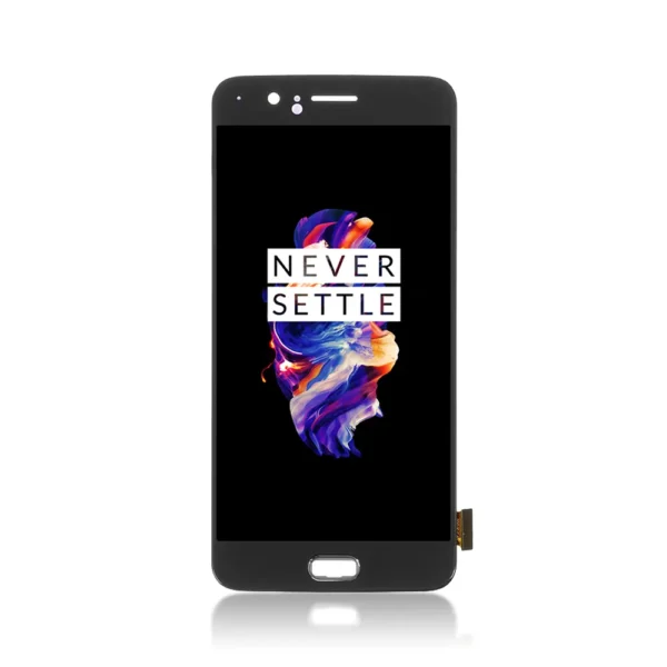 15C OLED LCD Screen Display Touch and Digitizer Assembly For OnePlus 5 (A5000) Black No Frame