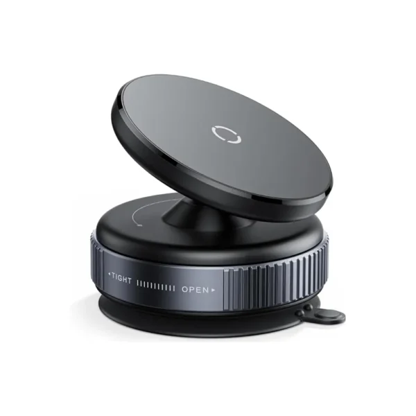 1A K009 360 Degree Rotation Vaccum Suction Magnetic Mount Car Phone Holder