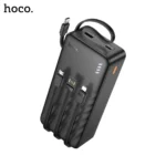 1B Hoco J146B Night tide power bank with 4 cables 30000mAh
