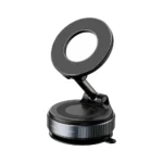 2A K007 360 DEGREE ROTATION VACCUM SUCTION CUP BASE STRONG MAGNETIC FOLDABLE CAR PHONE HOLDER