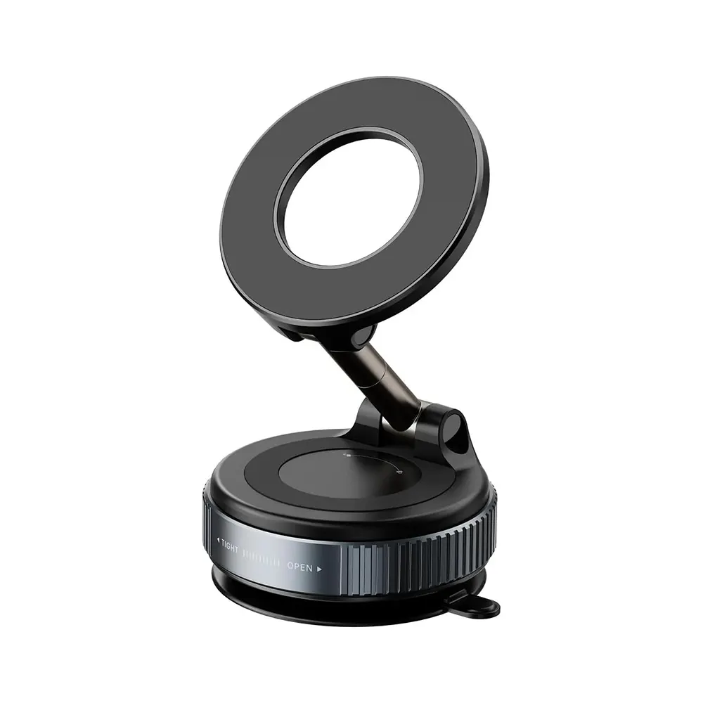 2A K007 360 DEGREE ROTATION VACCUM SUCTION CUP BASE STRONG MAGNETIC FOLDABLE CAR PHONE HOLDER 2A K007 360 DEGREE ROTATION VACCUM SUCTION CUP BASE STRONG MAGNETIC FOLDABLE CAR PHONE HOLDER