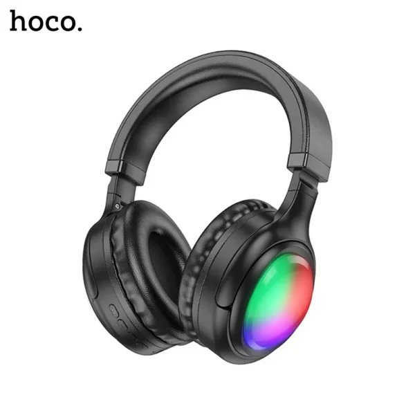 HOCO W48 Focus Wireless Wired Headphones - Image 4
