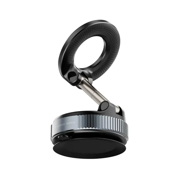 2D K007 360 DEGREE ROTATION VACCUM SUCTION CUP BASE STRONG MAGNETIC FOLDABLE CAR PHONE HOLDER