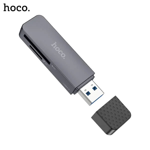 HOCO HB45 Spirit USB A To SD and TF 3.0 Card Reader - Image 2
