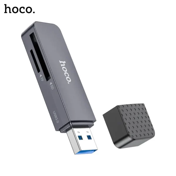 HOCO HB45 Spirit USB A To SD and TF 3.0 Card Reader - Image 3