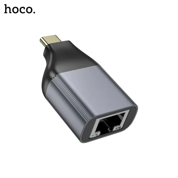 HOCO UA35 USB C To RJ45 OTG Ethernet Adapter 100Mbps - Image 5
