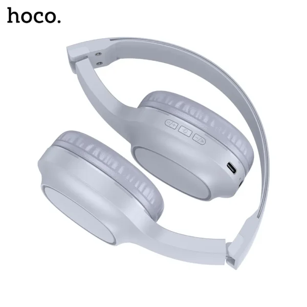 HOCO W46 Charm Wireless Wired Headphones - Image 6