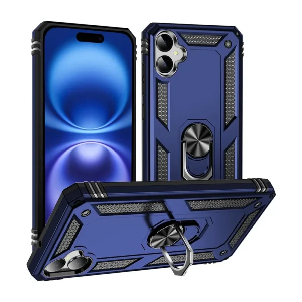04-Ring Armor Case Case iPhone 17 BLue