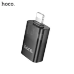 10C HOCO UA36 iP Male to USB A Female OTG Transparent Adapter