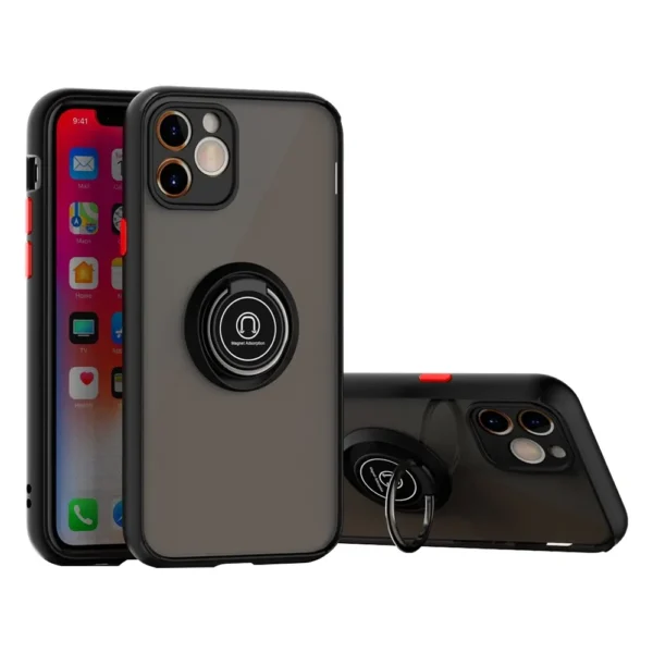 11C Shadow Ring Protective Case For iPhone 12 Mini Balck