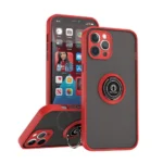 12B Shadow Ring Protective Case For iPhone 12 Pro Red