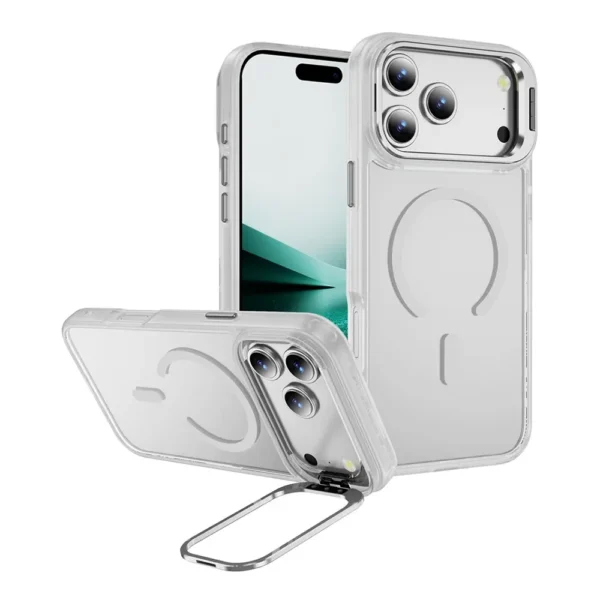 12C Mirror Flat Magsafe Case iPhone 17 Pro White