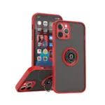 13E Shadow Ring Protective Case For iPhone 11 Pro Red