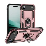 14-Ring Armor Case Case iPhone 17 Air Rose Gold