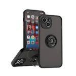14B Shadow Ring Protective Case For iPhone 14 Black