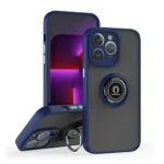 15B Shadow Ring Protective Case For iPhone 13 Pro Blue