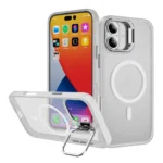 15C Mirror Flat Magsafe Case iPhone 16 White