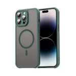 15D Charm Pupil Magsafe Case For iPhone 14 Pro Green