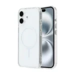 16B Clear TPU Magsafe Case iPhone 17 and 16 White