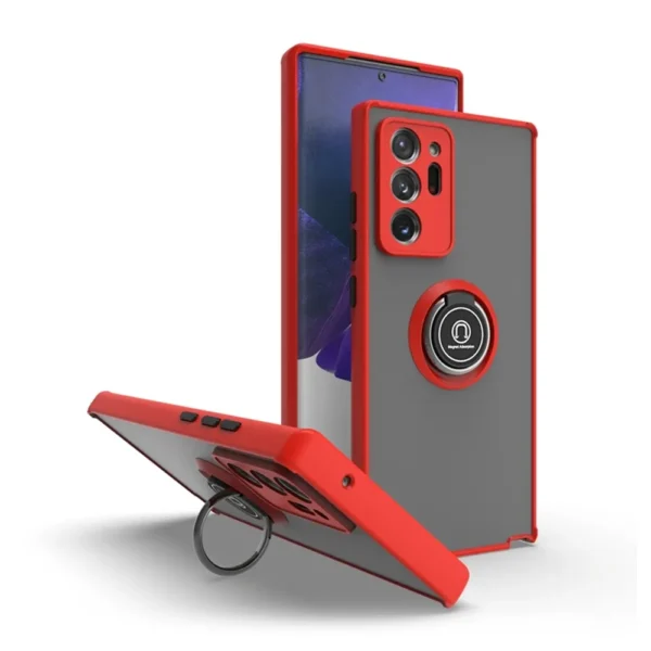 19C Shadow Ring Protective Case For Samsung Galaxy Note 20 Ultra Red