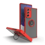 20C Shadow Ring Protective Case For Samsung Galaxy Note 20 Red