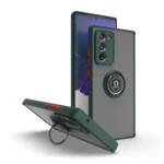 20D Shadow Ring Protective Case For Samsung Galaxy Note 20 Green