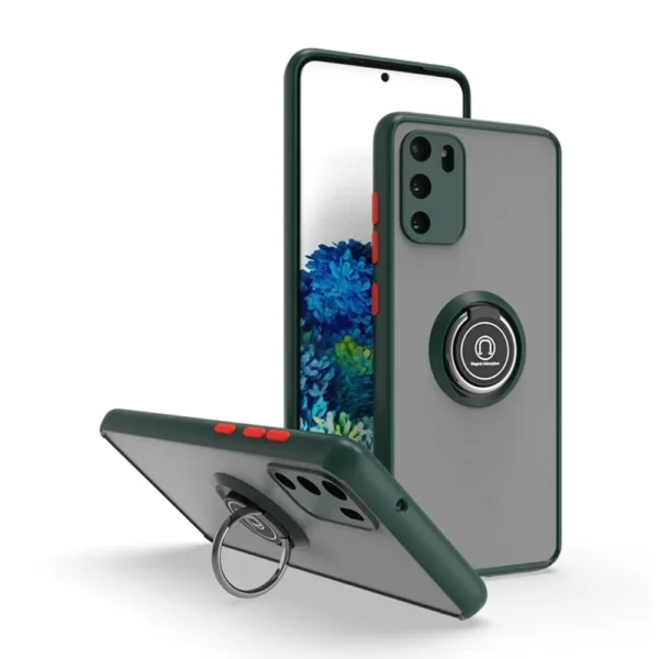 21C Shadow Ring Protective Case For Samsung Galaxy S20 Green