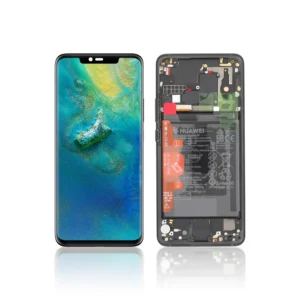 Genuine LCD Screen For Huawei Mate 20 Pro With Frame and Touchpad - Black