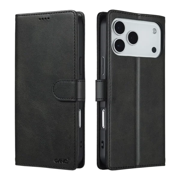 31B Premium Book Case iPhone 17 Pro Max Black