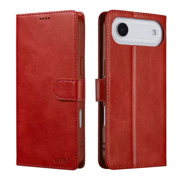 32B Premium Book Case iPhone 17 Air Red