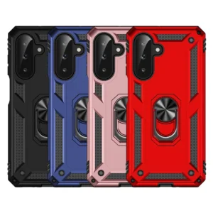 35A Slim Shockproof Ring Armor Stand Phone Case for Samsung Galaxy A17 Main
