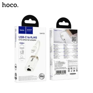 38A Hoco UA41B Crystal Type-C ethernet adapter