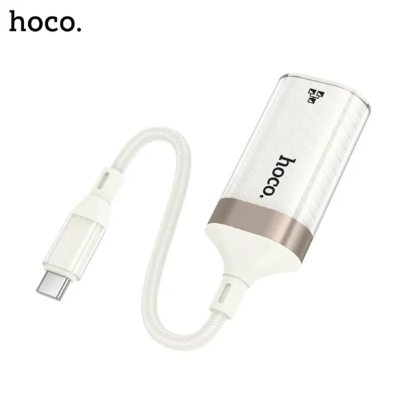 38C Hoco UA41B Crystal Type-C ethernet adapter