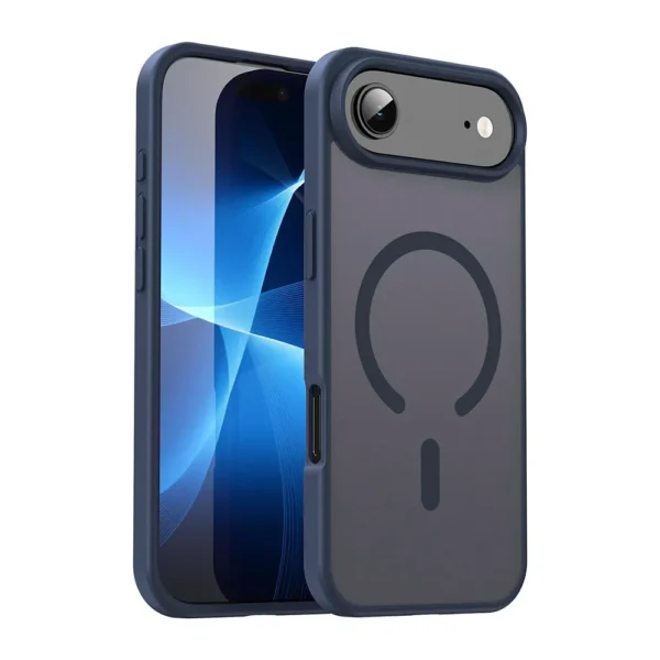 42D Matte Skin Magsafe Case For iPhone 17 Air Blue