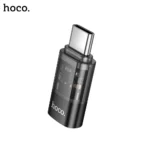 4F HOCO UA36D USB C Male to iP Female Transparent Adapter