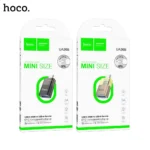 5A HOCO UA36B USB C Male to USB A Female OTG Transparent Adapter