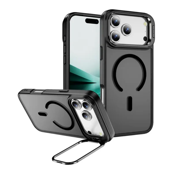 5B Mirror Flat Magsafe Case iPhone 17 Pro Max Black